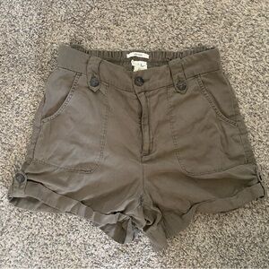 Olive Shorts Size 8